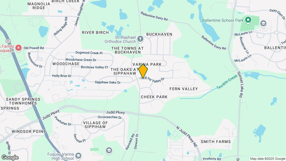 708 E Ivy Valley Dr Map and Location Details