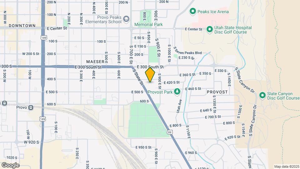 473 S State St Map and Location Details
