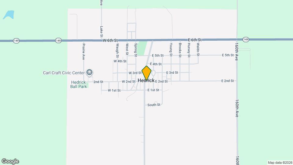 124 N Main St, Unit 2-Bedroom Mapa y Detalles de la Ubicación