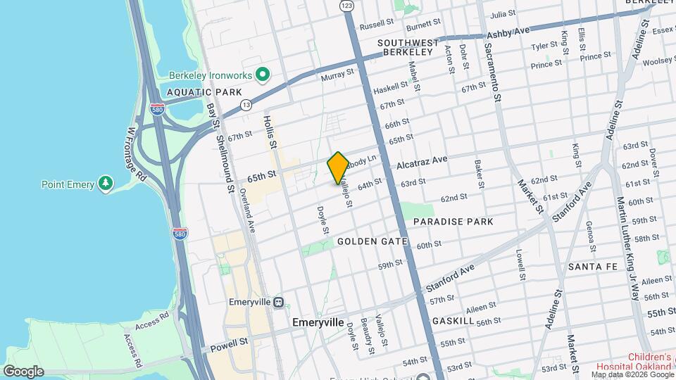 1256 64th St Map and Location Details