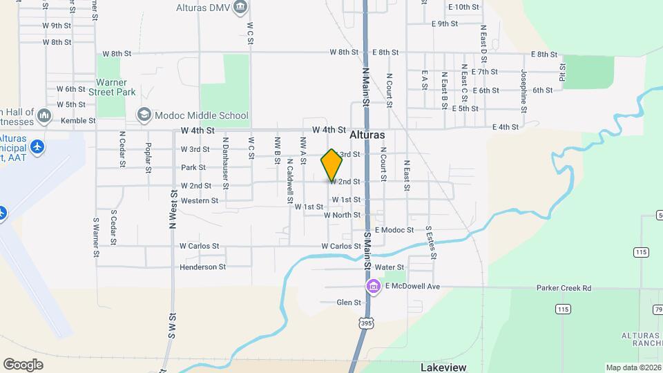 227 W 2nd St Map and Location Details