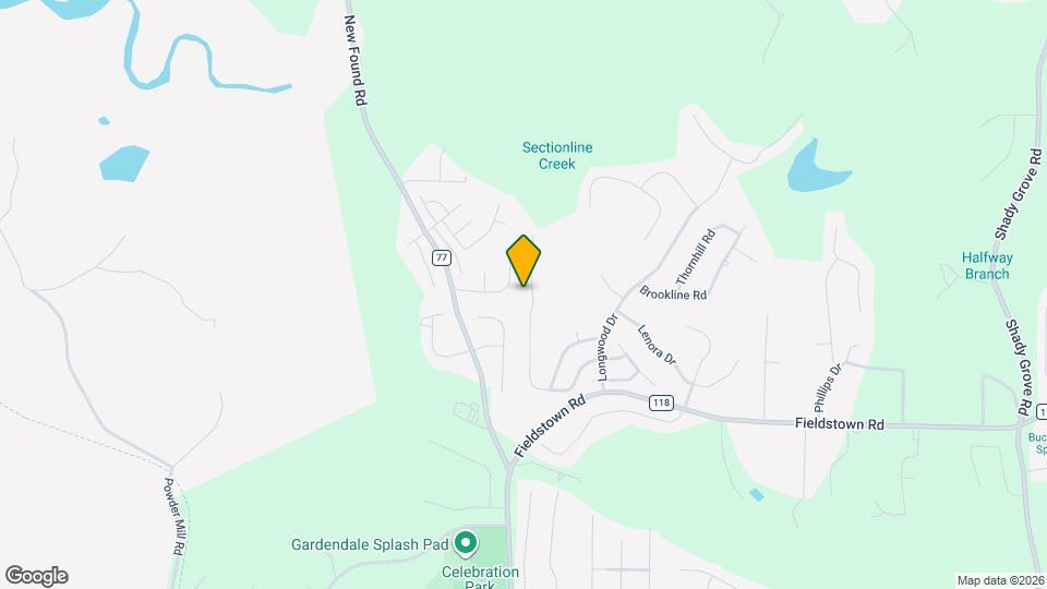 121 Springdale Dr Map and Location Details