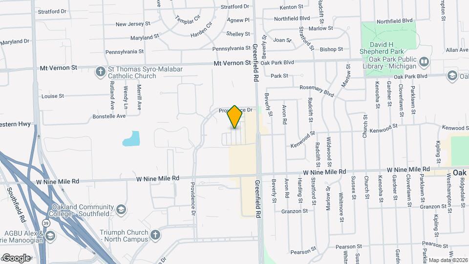 23325 Cornerstone Village Dr Map and Location Details