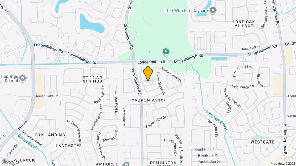 19326 Poppy Grove Ln Mapa y Detalles de la Ubicación