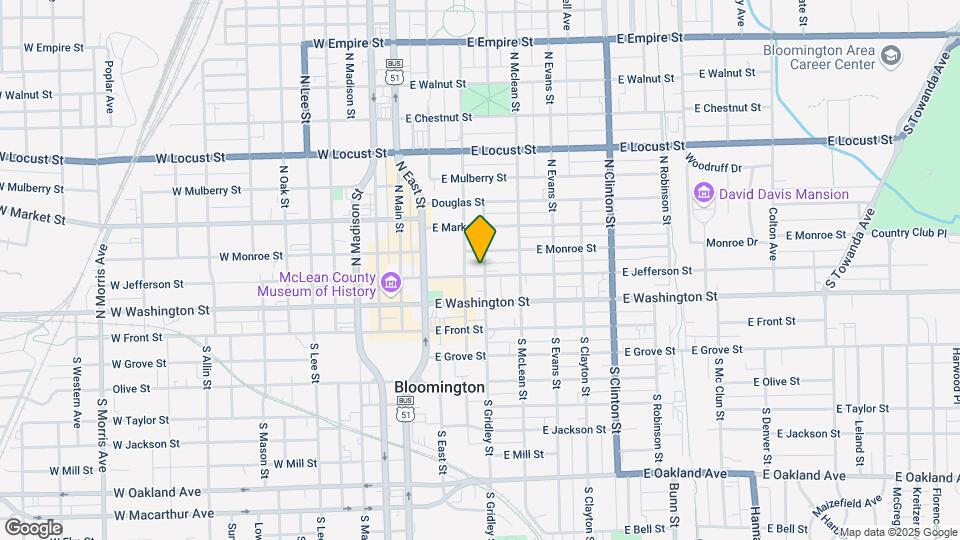 306-308 E Jefferson St Map and Location Details