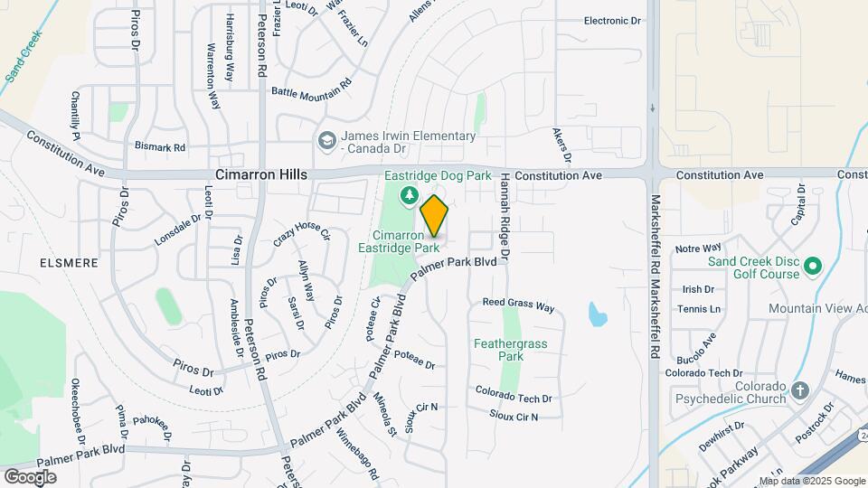 2322 Washo Cir Map and Location Details
