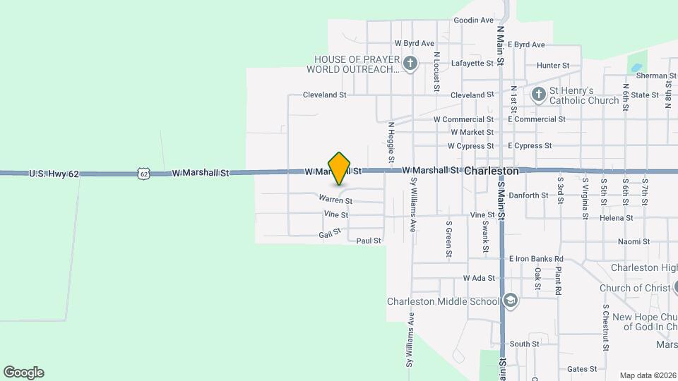 712 Lon Moore St Map and Location Details