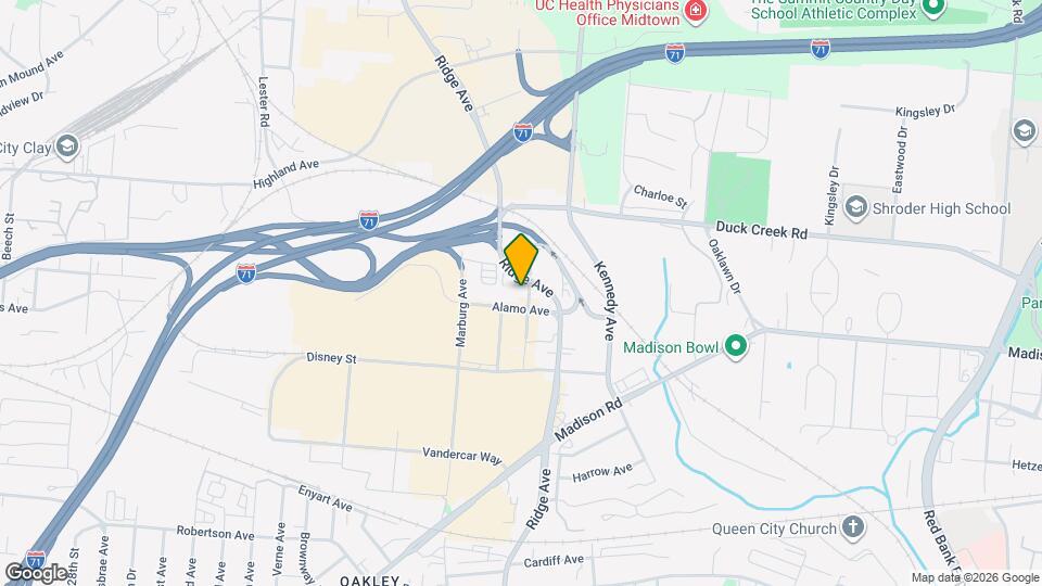 4911 Calvert St Map and Location Details