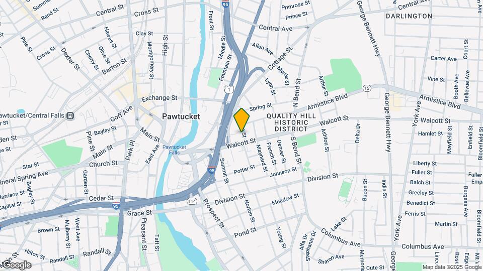 55 Grove St, Unit Third - Penthouse Map and Location Details