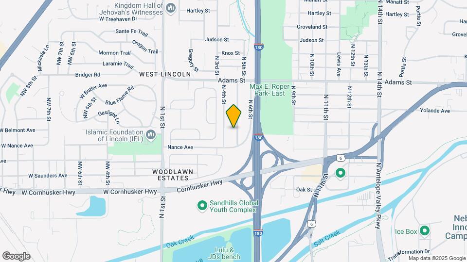 2643 N 5th St Map and Location Details