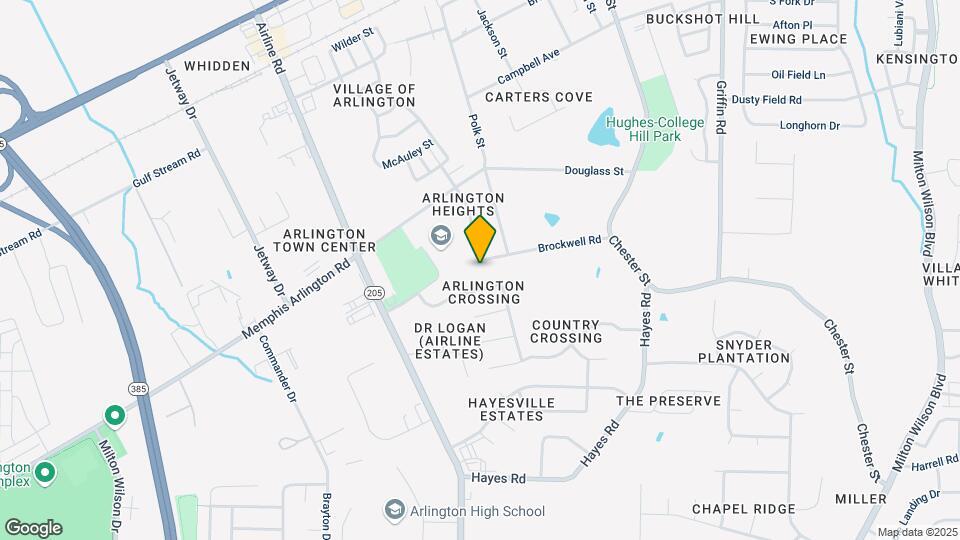 11895 Brockwell Rd Mapa y Detalles de la Ubicación