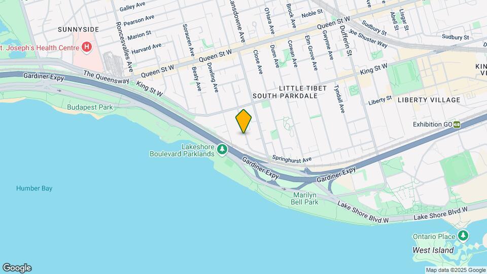 119 Springhurst Av Map and Location Details