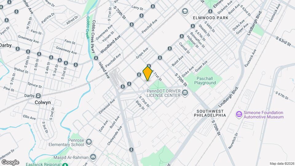 7152 Theodore St Map and Location Details