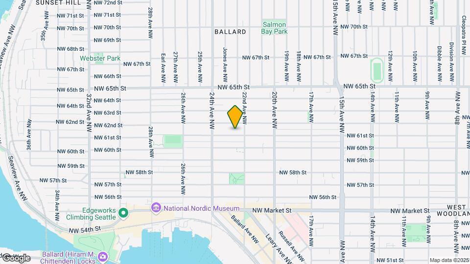 2218 NW 61st St Map and Location Details