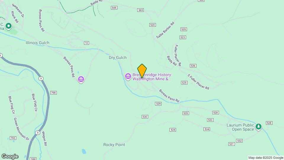 132 Illinois Gulch Rd Map and Location Details