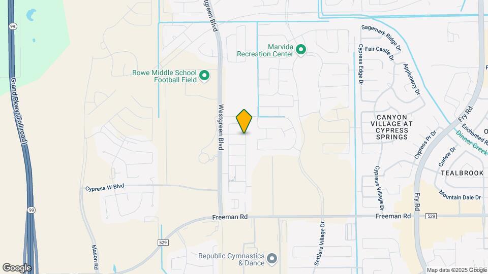 21303 Mystic Oak Dr Map and Location Details