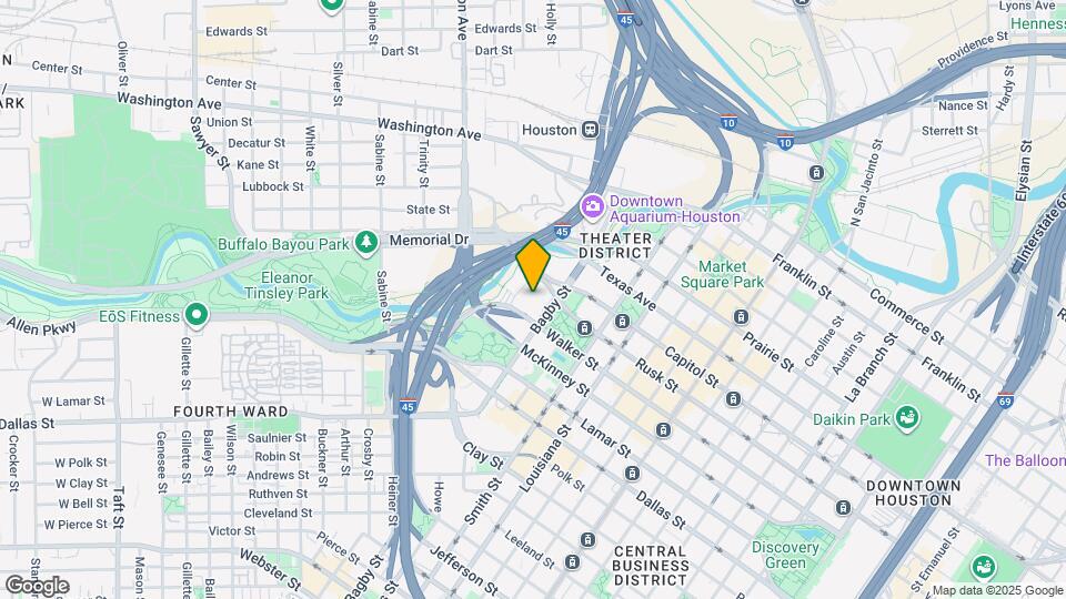 800 Bagby St Map and Location Details