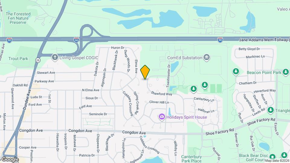 1328 Shawford Way Map and Location Details