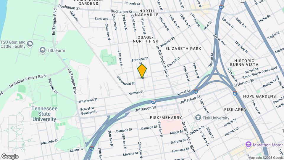1417 22nd Ave N Mapa y Detalles de la Ubicación