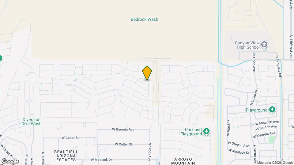 5882 N 195th Dr Map and Location Details