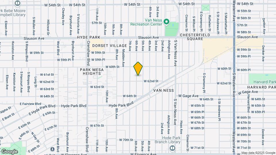 6046 6th Ave Map and Location Details