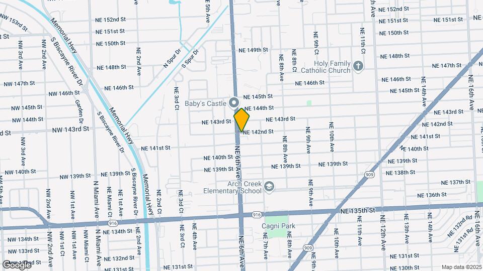 600 NE 142nd St Map and Location Details