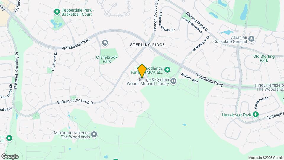 110 Cheswood Manor Drive Map and Location Details