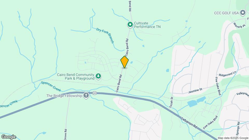 1111 Joe Martin Ln Map and Location Details