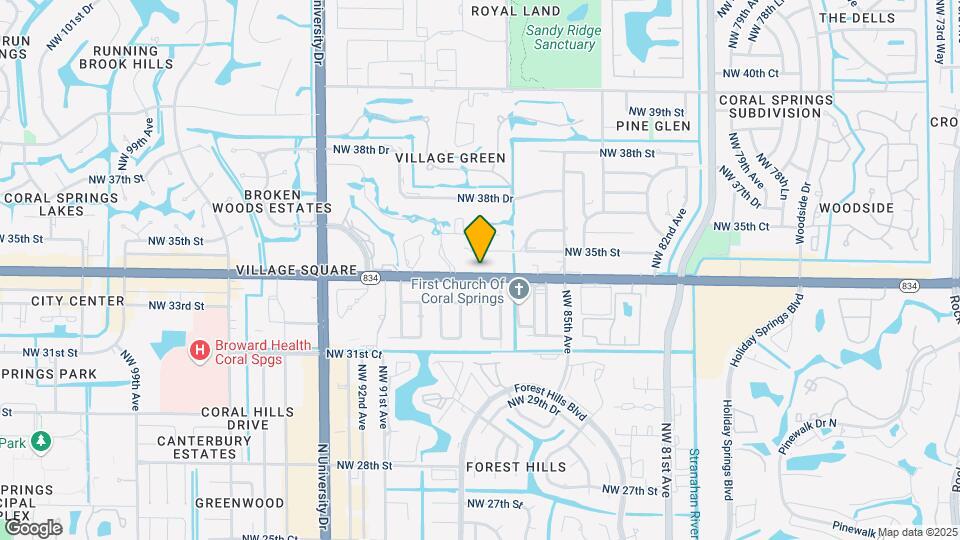 8801 W Sample Rd Map and Location Details