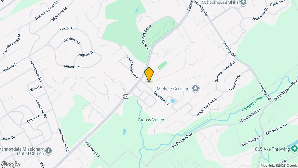 5936 Clearbrook Dr Map and Location Details