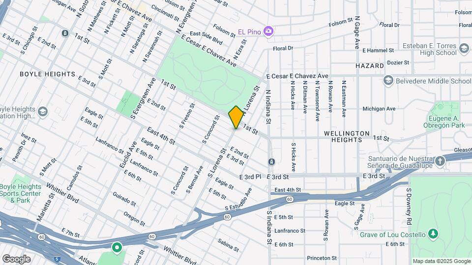 3401 Gleason Ave Map and Location Details