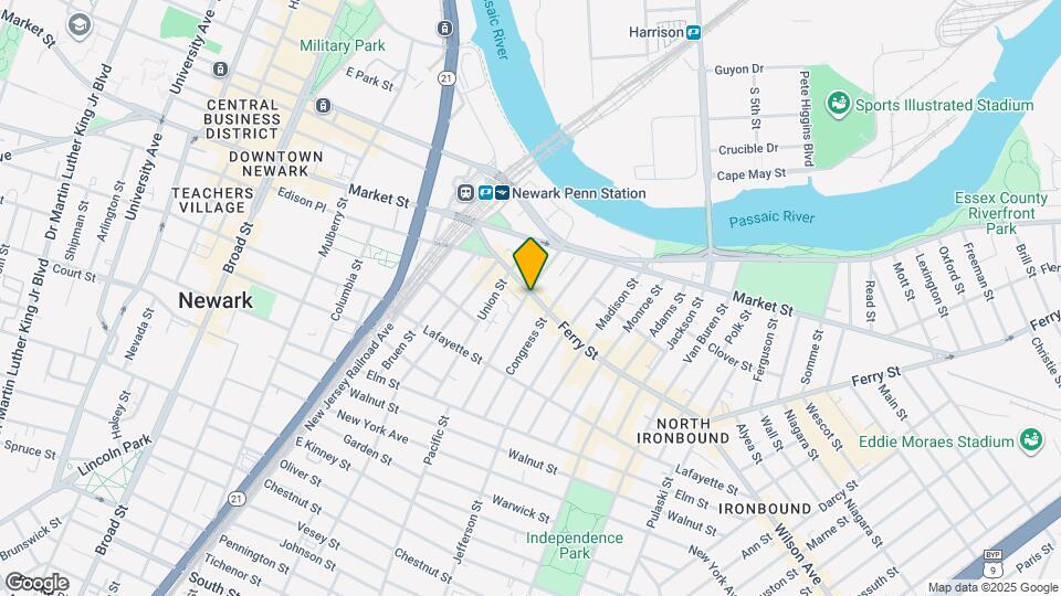 71 Ferry St, Unit 2 Map and Location Details