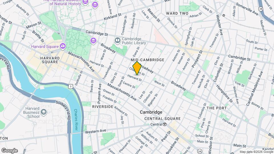 325 Harvard St, Unit 2 Map and Location Details