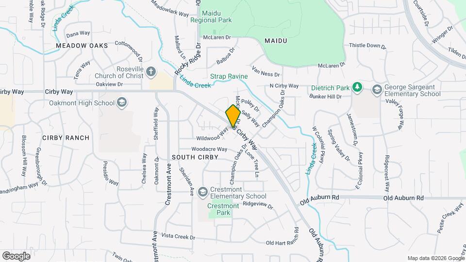 2004 S Cirby Way Map and Location Details