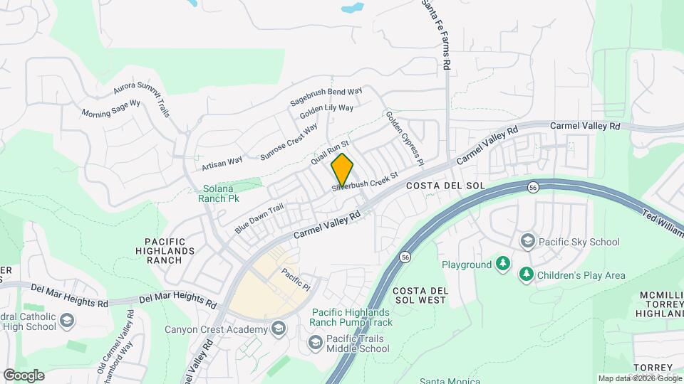 6275 Silverbush Creek St Map and Location Details