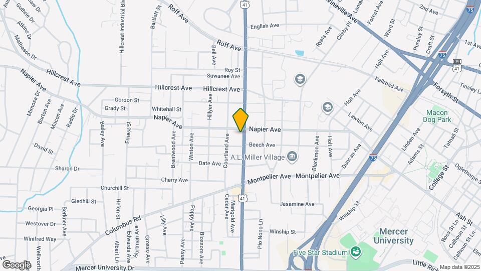 1145 Pio Nono Ave Map and Location Details