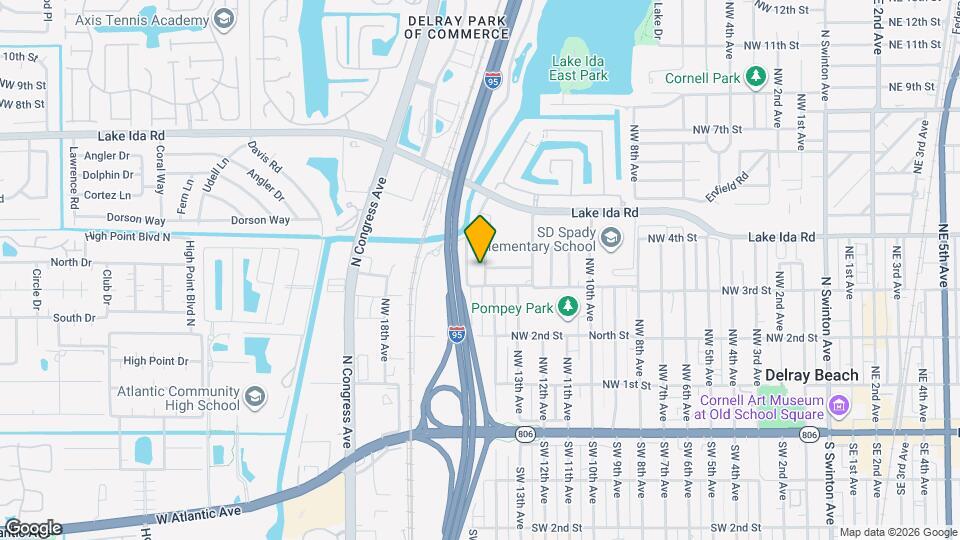 310 Washington Ave Map and Location Details