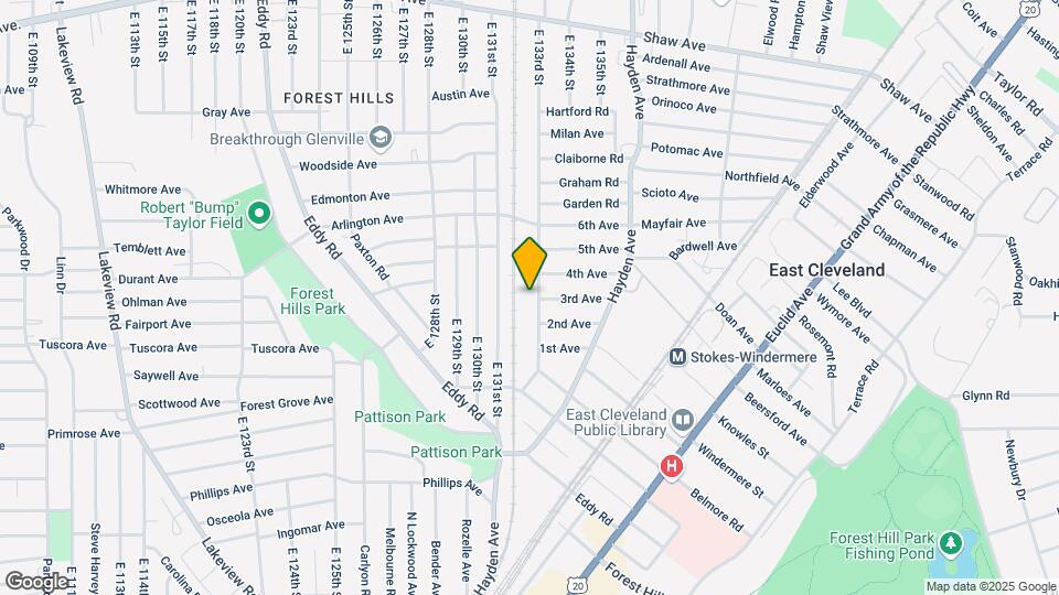 1696 E 133rd St Mapa y Detalles de la Ubicación