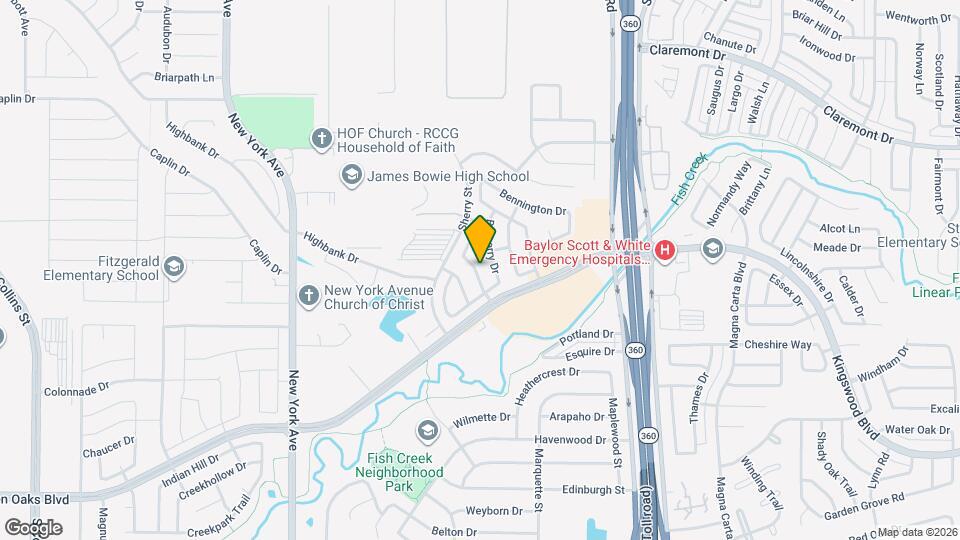 5311 Pocassett Dr Map and Location Details