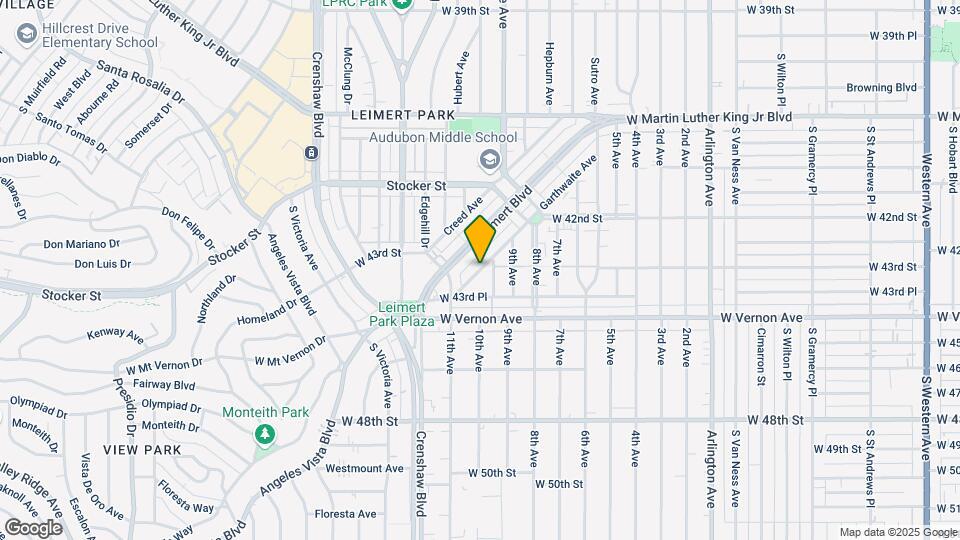 4309 Garthwaite Ave Mapa y Detalles de la Ubicación