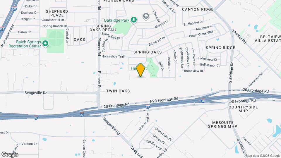 14306 Seminole Dr Map and Location Details