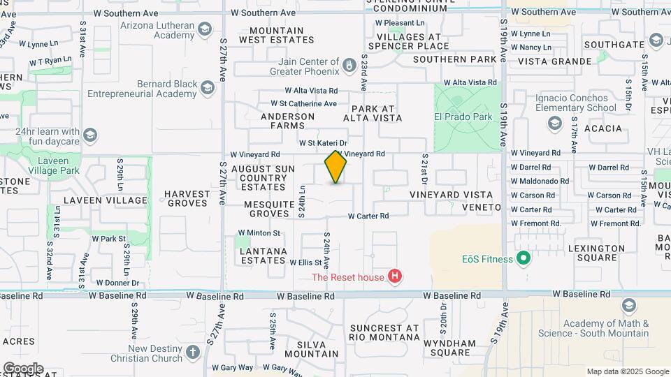 2333 W Maldonado Rd Mapa y Detalles de la Ubicación