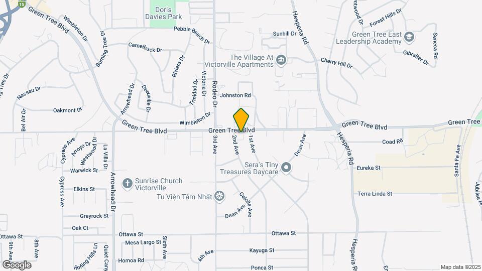 16597 Green Tree Blvd Map and Location Details