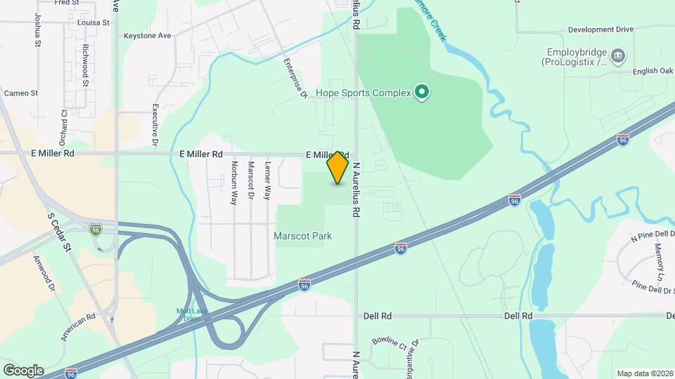 Miller's Corner Map and Location Details