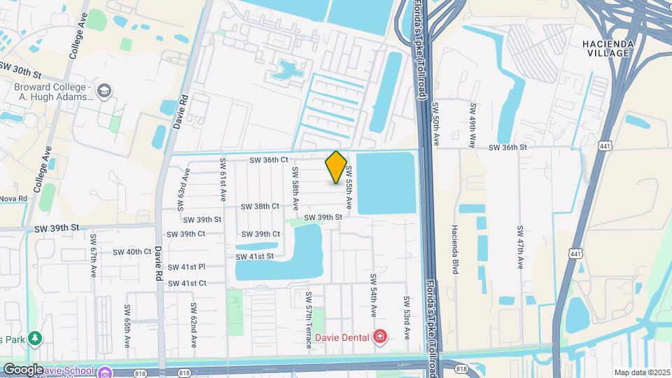 5611 SW 38th St Map and Location Details