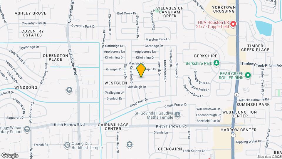 16914 Clan MacGregor Dr Map and Location Details