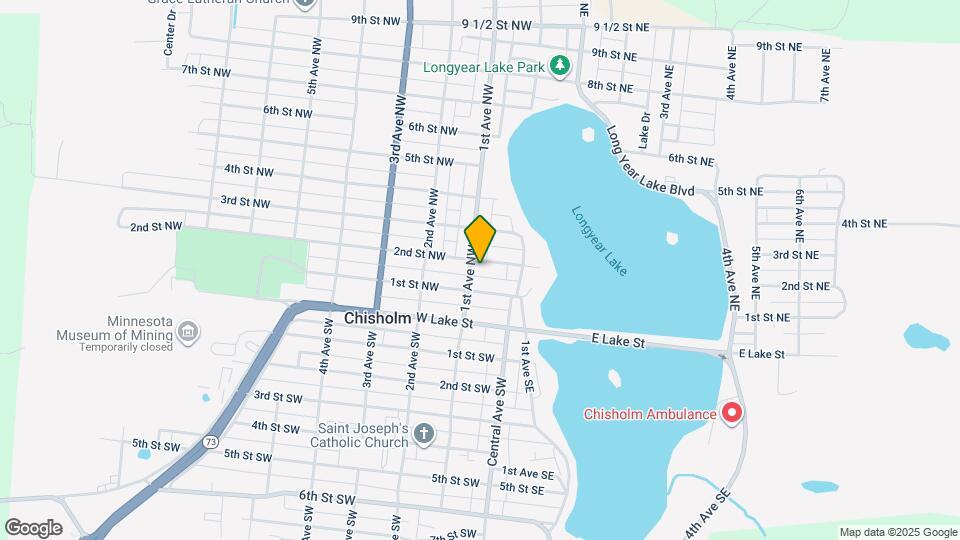 25 2nd St NW Map and Location Details