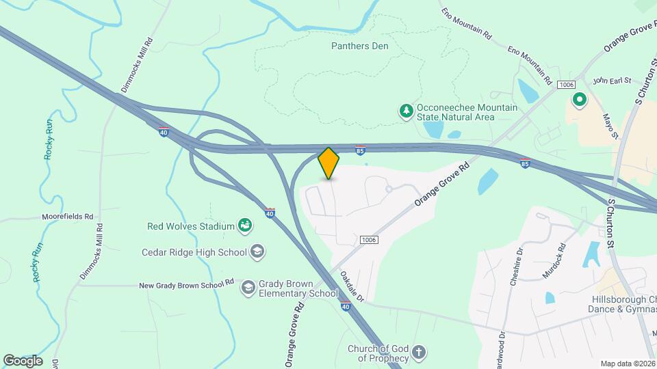 1078 Timbers Dr Map and Location Details