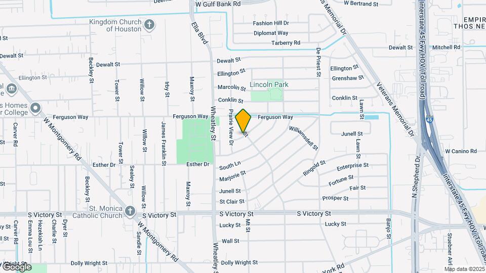 1054 North Ln Map and Location Details