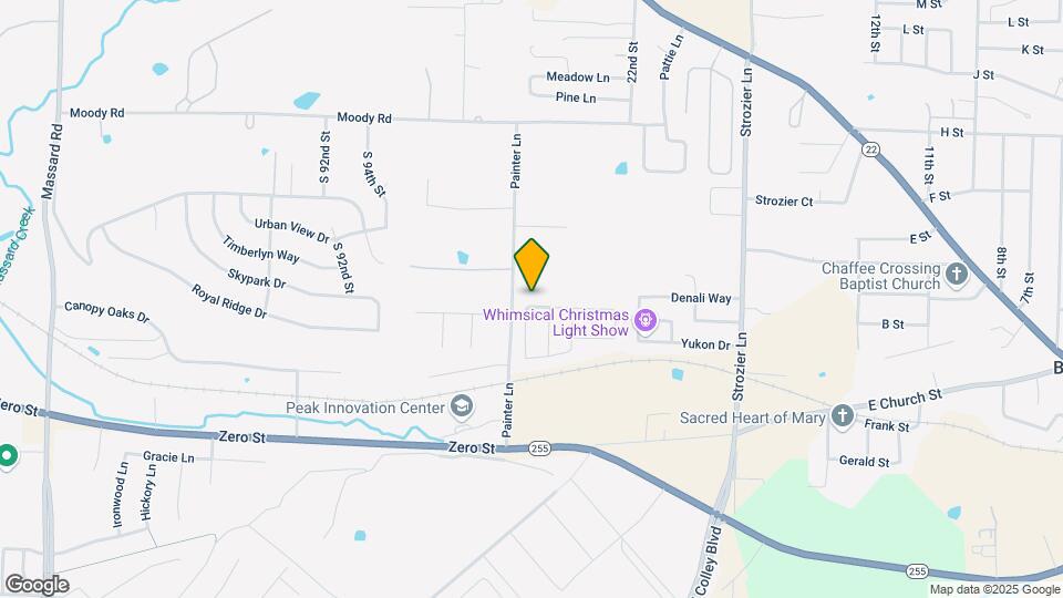 2504 Ridgeway Ln Map and Location Details